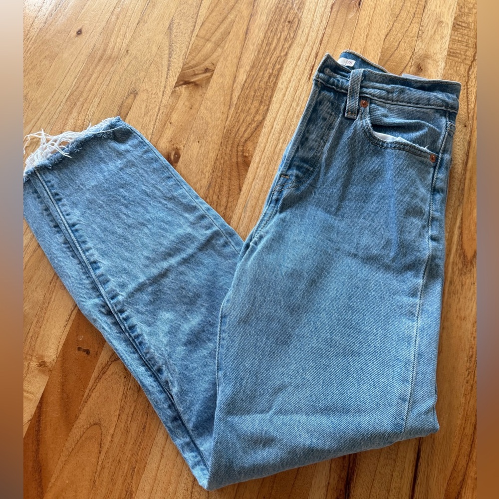 Levi's Light Blue Wedgie Leg Jeans